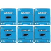 Printerfield Compatible Calculator Printer Ribbon Ink Roller IR40, 6-Pack | Compatible with XE-A101, XE-A102, XE-A106, XE-A110, XE-A120, Cash Register Ink Roller, Black