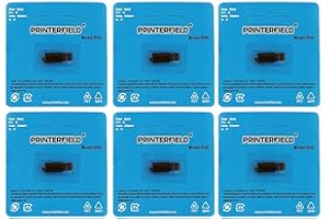 Printerfield 6 Pack Compatible Calculator Ink Roller Ribbon IR40 Replacement IR-40 for Sharp, Casio, Adler Royal 110DX Cash R