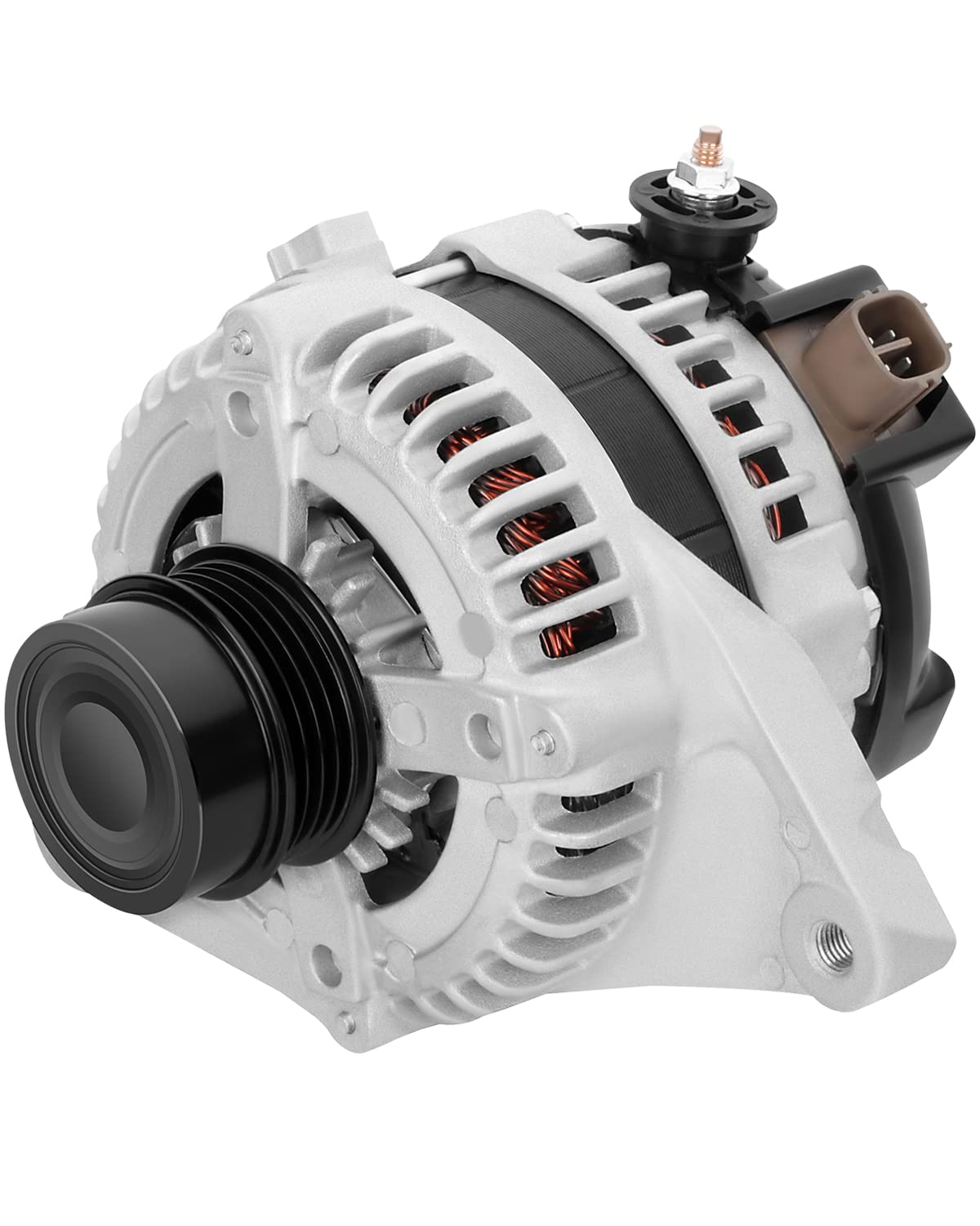 Photo 1 of ASAPE High Output 100AMP 12V 11516 Alternator Compatible for 2010 for Toyota Camry 2.5L 2011 for Toyota Camry 2.5L Replace OE#AL3367X 104210-2650 27060-0V060-84 27060-0V060