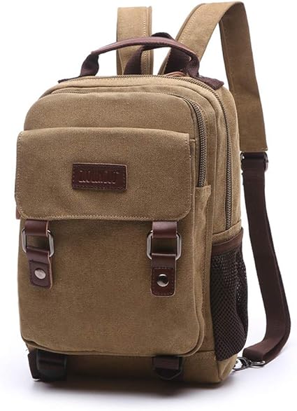 Vintage casual canvas backpack Clearance