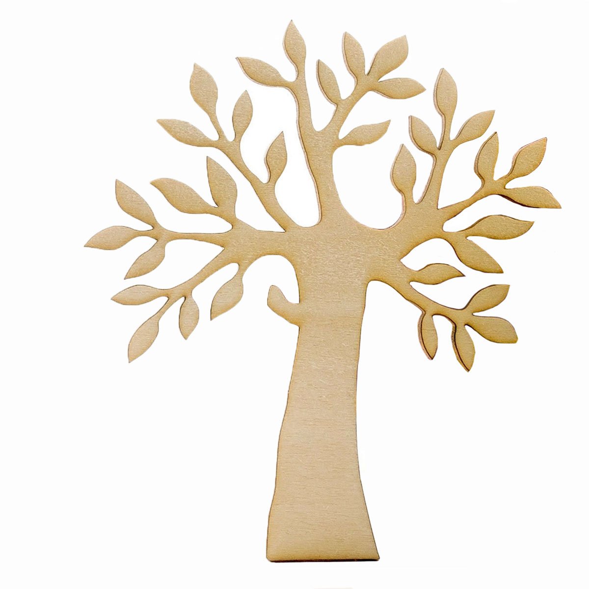 Summer-Ray 2pcs Wooden Silhouette Tree Wooden Craft Piece 9.6"