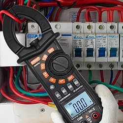 Digital Clamp Meter, 600A True RMS 1999 Counts
