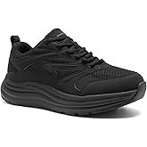 Men's Orthopedic Wide Trail Running Shoes: Comfortable Casual Arch Support Plantar Fasciitis Orthotic Trekking Walking Exercise Shoes, Flat Feet Sport Training Sneakers for Foot and Heel Pain Relief