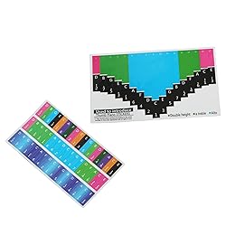 Kalimba Scale Stickers Colorful Thumb Piano Key