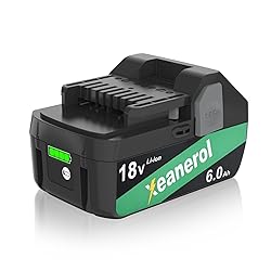 Xeanerol 18V 6.0Ah Lithium Ion Replacement for