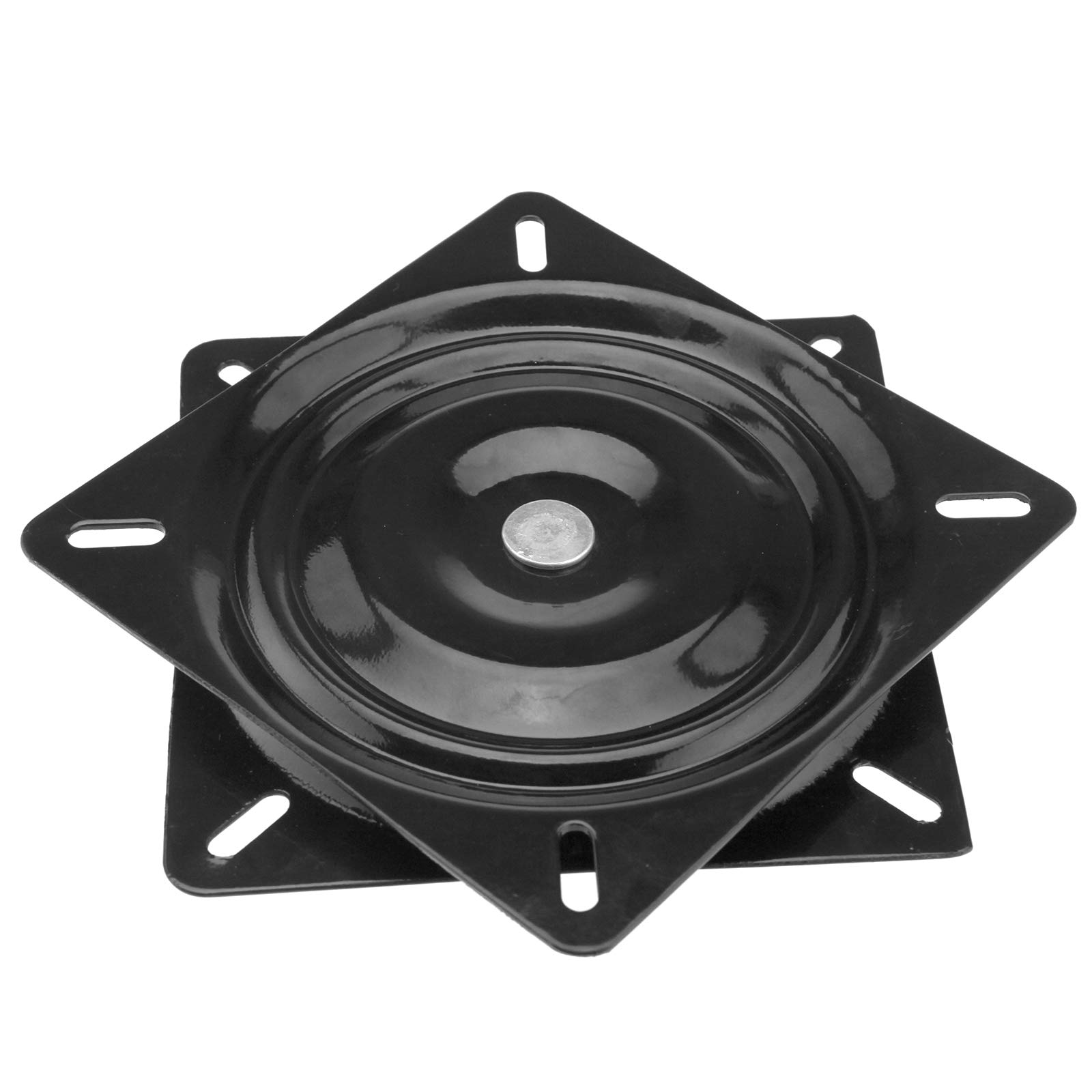 D2D 360° Boat Seat 7" Black Seat Swivels Mount Marine Pedestal turntable Non-Locking