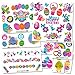 Easter Temporary Tattoos and Easter Stickers Party Favor Pack -- Over 50 Tattoos and Over 20 Stickers (Easter Bunny, Chicks, Easter Eggs and More!)