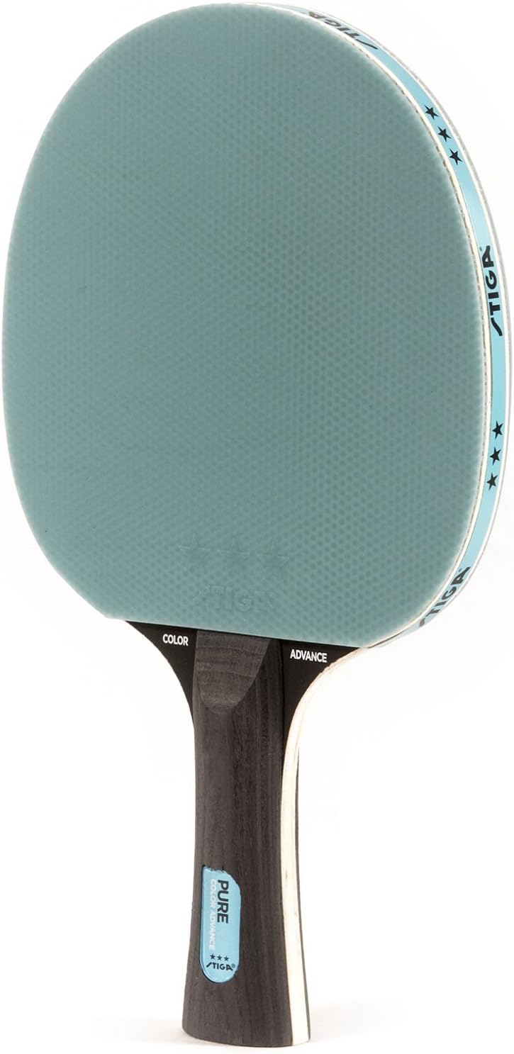 STIGA Pure Color Advance Table Tennis Racket, Blue : Stiga Ping Pong Paddle : Sports & Outdoors