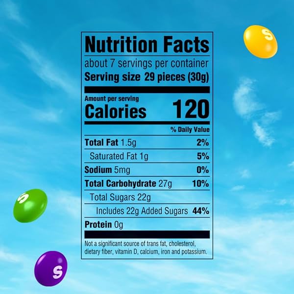 SKITTLES ORIGINAL CHEWY CANDY, 7.2 OZ BAG