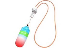 WINDFIRE Scuba Dive Signal Light Night Diving Flashing Marker Light, High Visibility Diving Tank Light Mini Dive Beacon with Flashing and Constant Modes for Underwater Diving(Red)