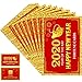 Frienda 2020 Chinese New Year Fortune Cards, Year of The Rat Party Scratch Off Fortune Games, Laminated Fortune Teller Cards (Style 2, 24 Pieces)