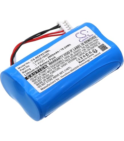 Replacement Battery For Wizarpos Q2 Credit Card Reader - 7.4V 2600mAh