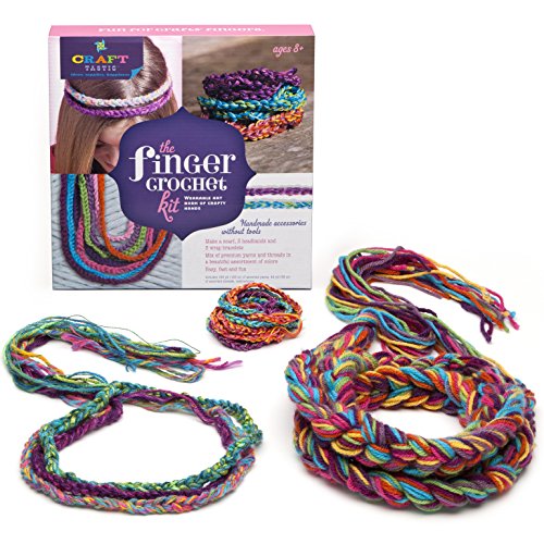 2 Craft+tastic+Finger+Crochet+Craft+Learn