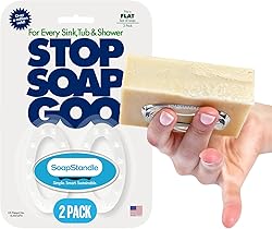 SoapStandle Bar Soap Gripper No Goo or Mess Soap