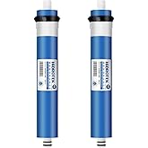 Geekpure Reverse Osmosis RO Membrane 100 GPD -NSF Certificated-Water Filter Replacement Cartridge-Pack 2