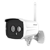 Srihome WiFi Outdoor Security Camera, 1080P 2MP Cam