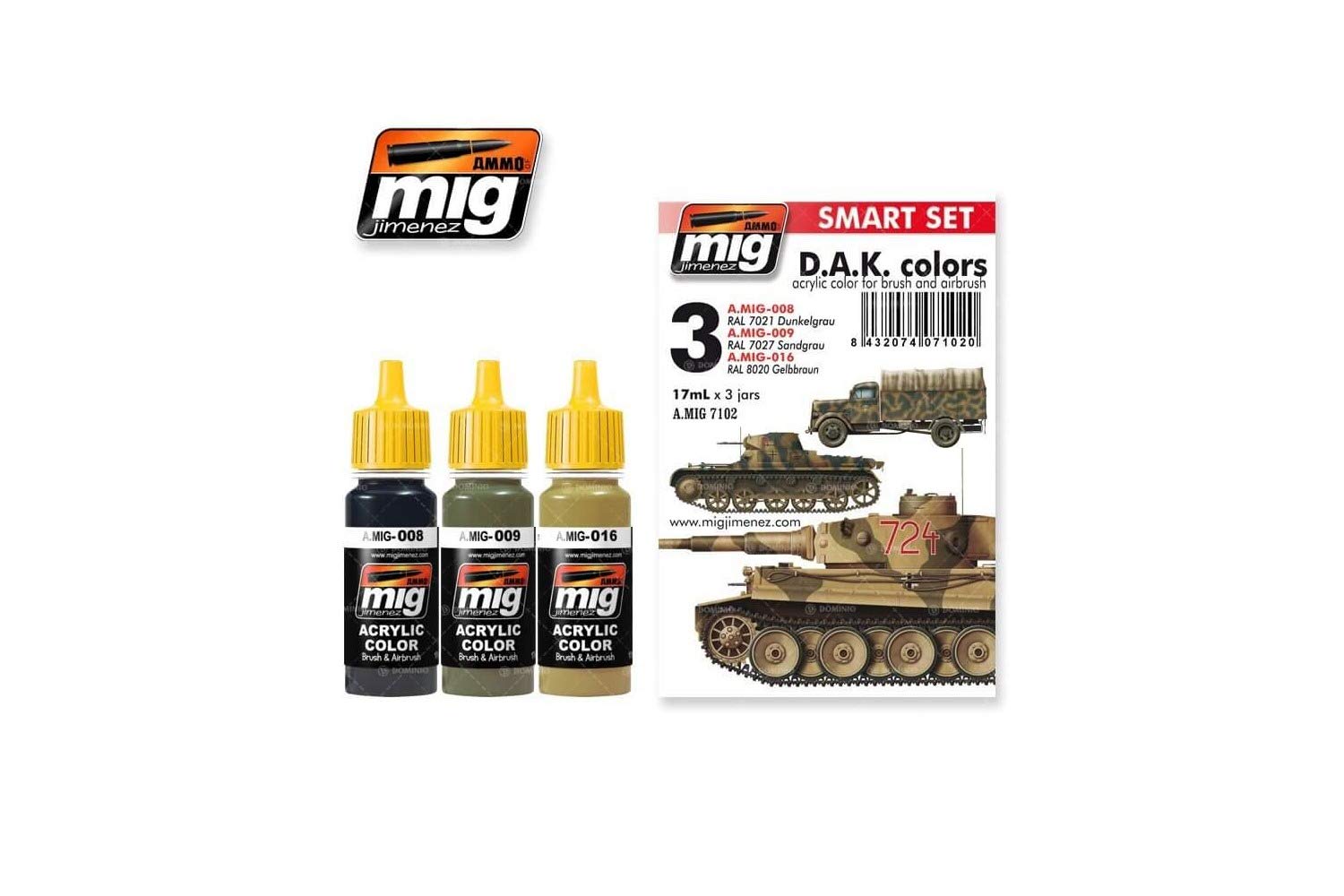 Ammo Afrika Korps Acrylic Smart Set