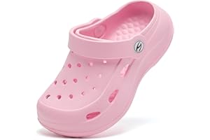 WOUEOI Boys Girls Garden Shoes Toddler Cartoon Slides Sandals Kids Clogs