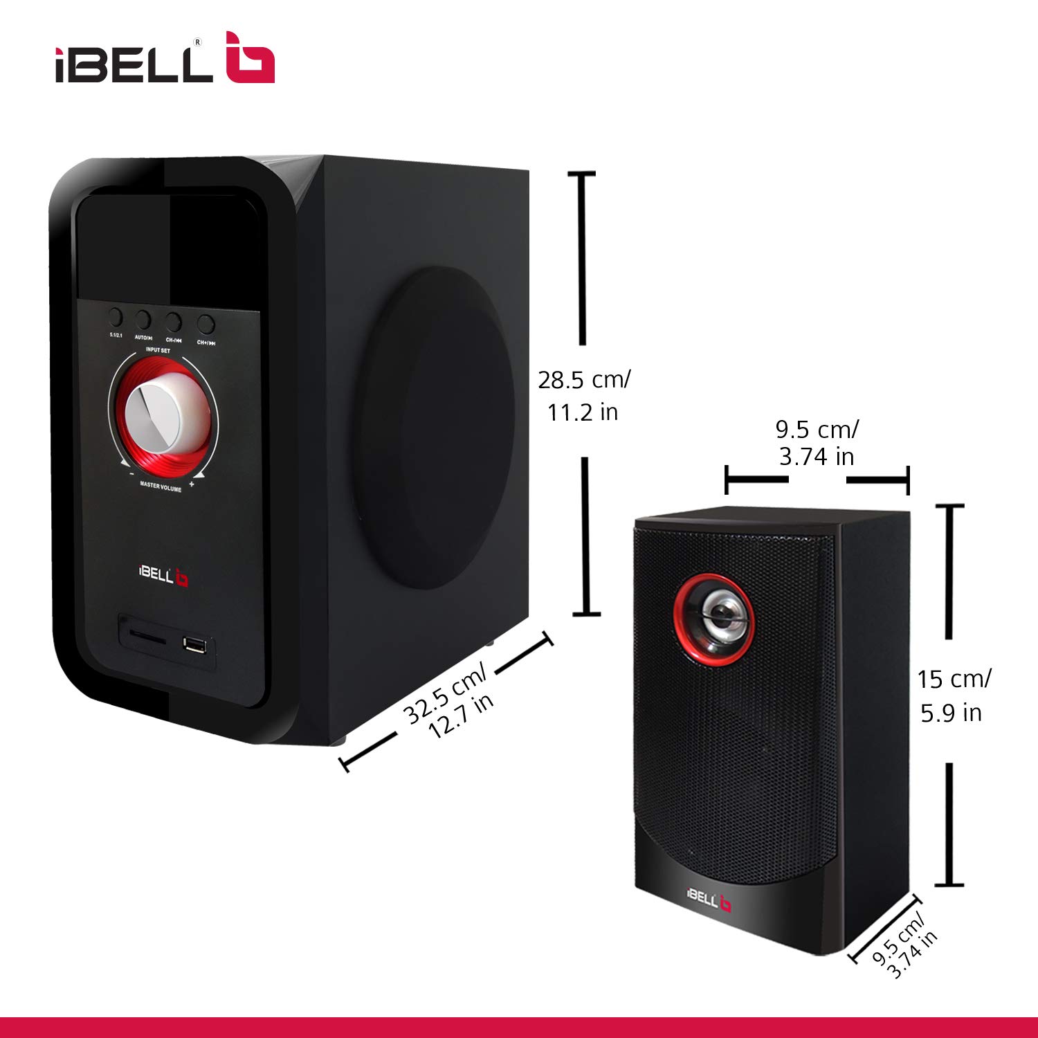 ibell home theatre 5.1