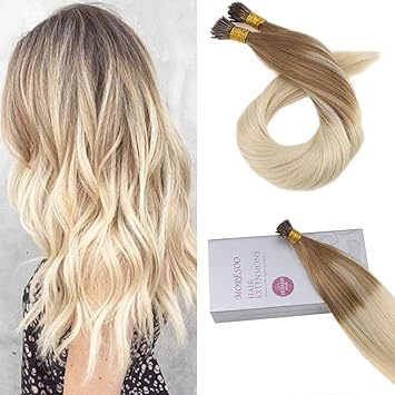 16 6b613 Chestnut Brown And Blonde Moresoo 16inch 50g Keratin