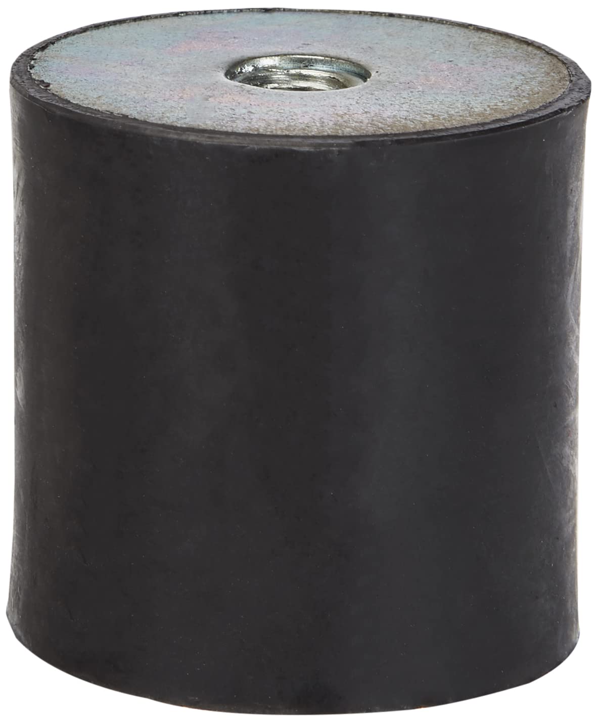 Machine Foot Furniture Foot Rubber Metal Element with Female Thread Type C on Both Sides (M10 x 10, 50 x 50)