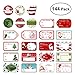 144pcs Christmas Self Adhesive Sticker Labels Santa Snowmen Xmas Tree Deer Festival Birthday Wedding Holiday Decorative Decorative Present Labels Self Adhesive Name Tags Stickers