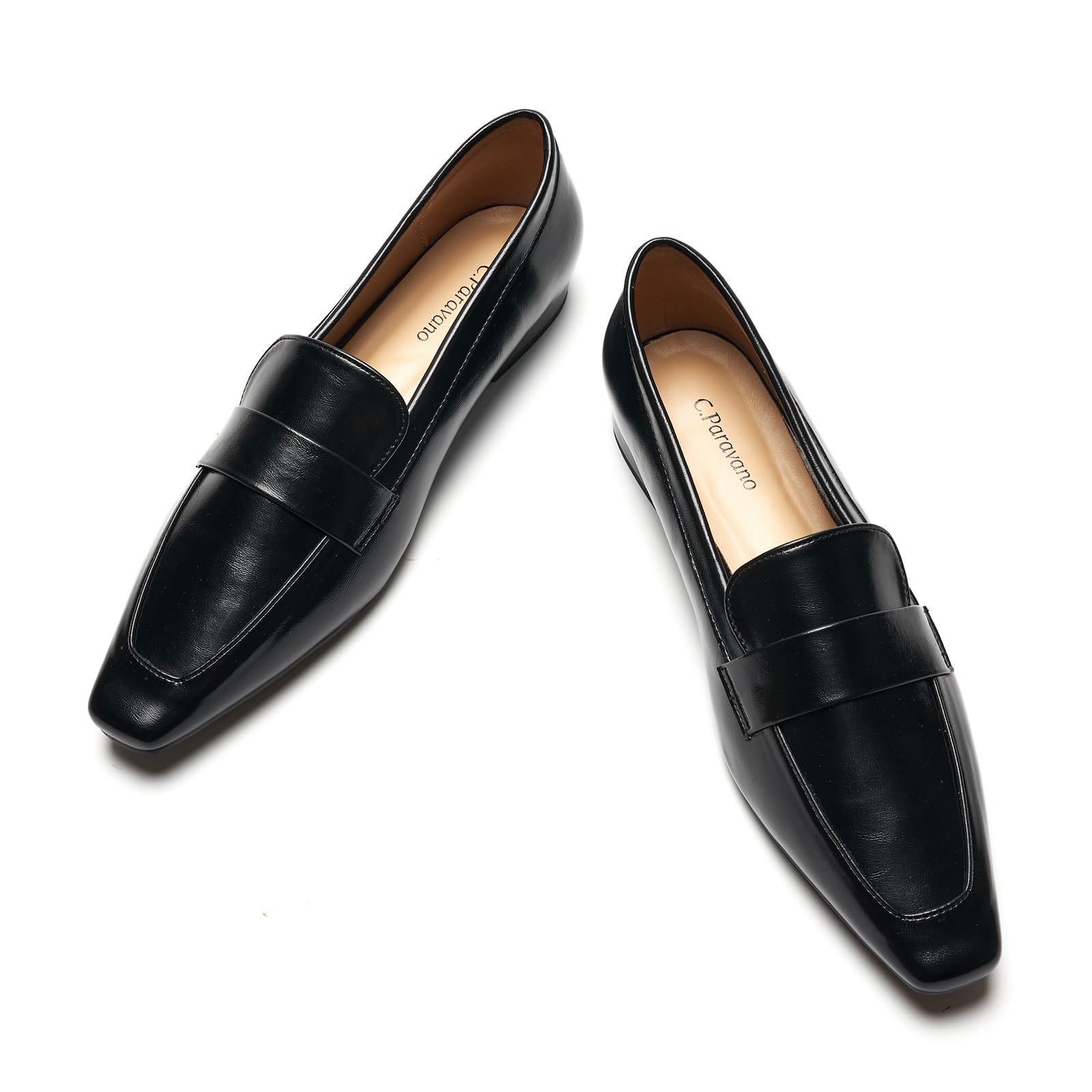 C.Paravano Loafer for Women | Leather Penny Loafers | Slip On Loafer ...