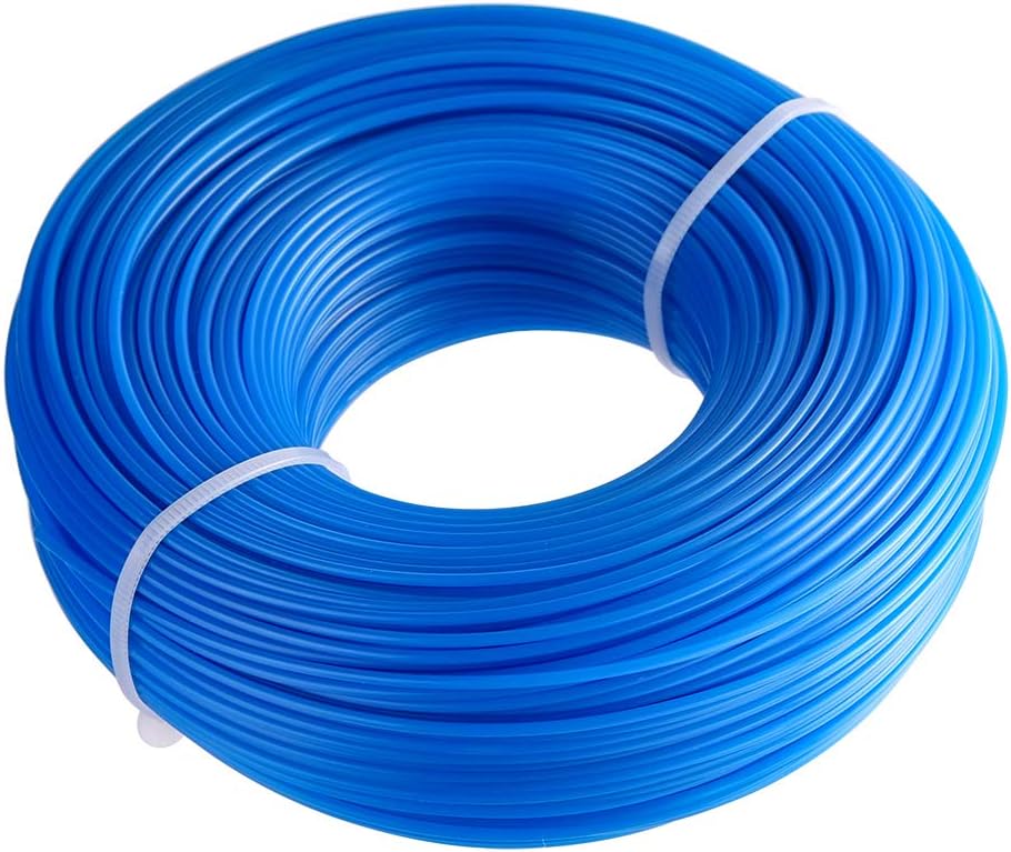 FEPITO 1.6mm x 100m Strimmer Line Nylon Blue Round 1.6 mm 100 m