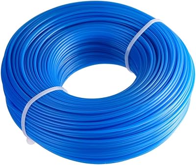 FEPITO 1.6mm x 100m Strimmer Line Nylon Blue Round 1.6 mm 100 m