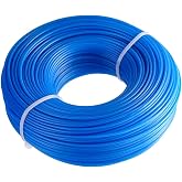 FEPITO Round .065-Inch String Trimmer Line 328ft Long Nylon Trimmer String Replacement Line for Garden String Trimmer Edger Replacement Spool