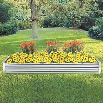 Amazon.com: Mr. Stacky High-Grade Metal Raised Garden Bed Kit (3 ft. x