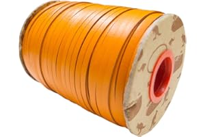 Springfield Leather Company Rainbow Kangaroo Lace (Orange, 1/8 inch 10 YD.)