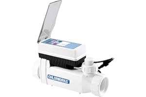 CHLORWORKS Salt Cell for Pool - Model No. CWPC20, Fit for Pentair Intellichlor Moldel No. IC20, Salt Chlorine Generator Without Power Center, up to 20,000 Gallon Pool, 1-Year Limited Warranty