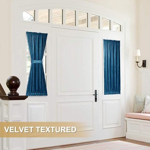 Amazon Com Stangh Blackout Sidelight Curtain Panel Super Soft