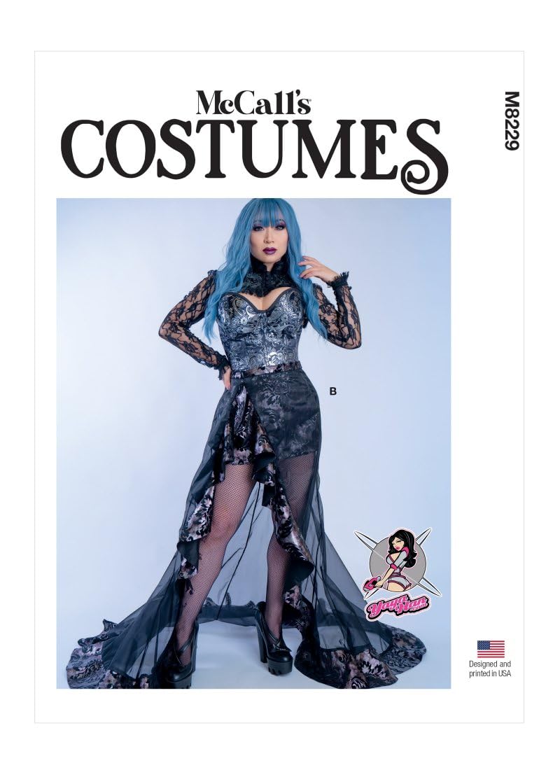 McCall's Sewing Pattern M8229E5 Misses Costume
