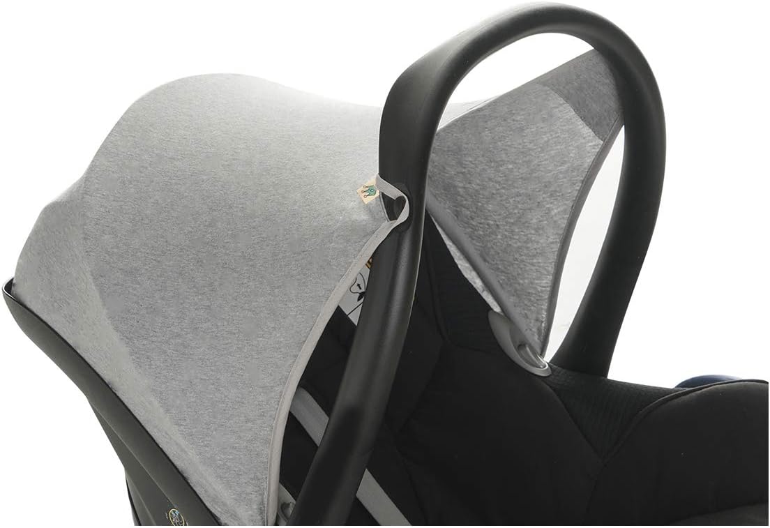 JYOKO Kids Canopy Hood Compatible with Maxi COSI Cabriofix Stone Grey - Image 4