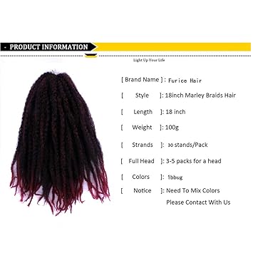 Amazon Com 18 Inch Afro Kinky Curly Bulk Twist Hair Crochet