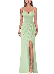 VFSHOW Womens 2025 Sparkly Formal Prom Maxi Dresses