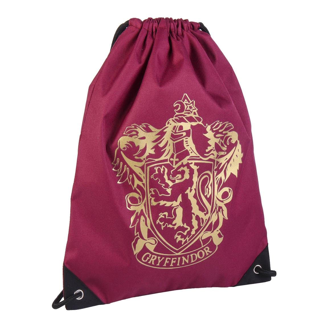 CERDÁ LIFE'S LITTLE MOMENTS Bolsa Mochila Cuerdas Infantil de Gryffindor [Harry Potter] -Licencia Oficial Warner Bros, Saco Unisex Niños, Rojo Oscuro, Pequeño, red, standard size, Moderno