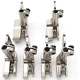 CKPSMS brand-6SET piping walking feet Compatible with/Replacement for CONSEWBrand 206RB 225 226R JUKI brand LU-562/563/1508 Single needle walking foot industrial machine(S32 1/8+3/16+1/4+5/16+3/8+1/2)