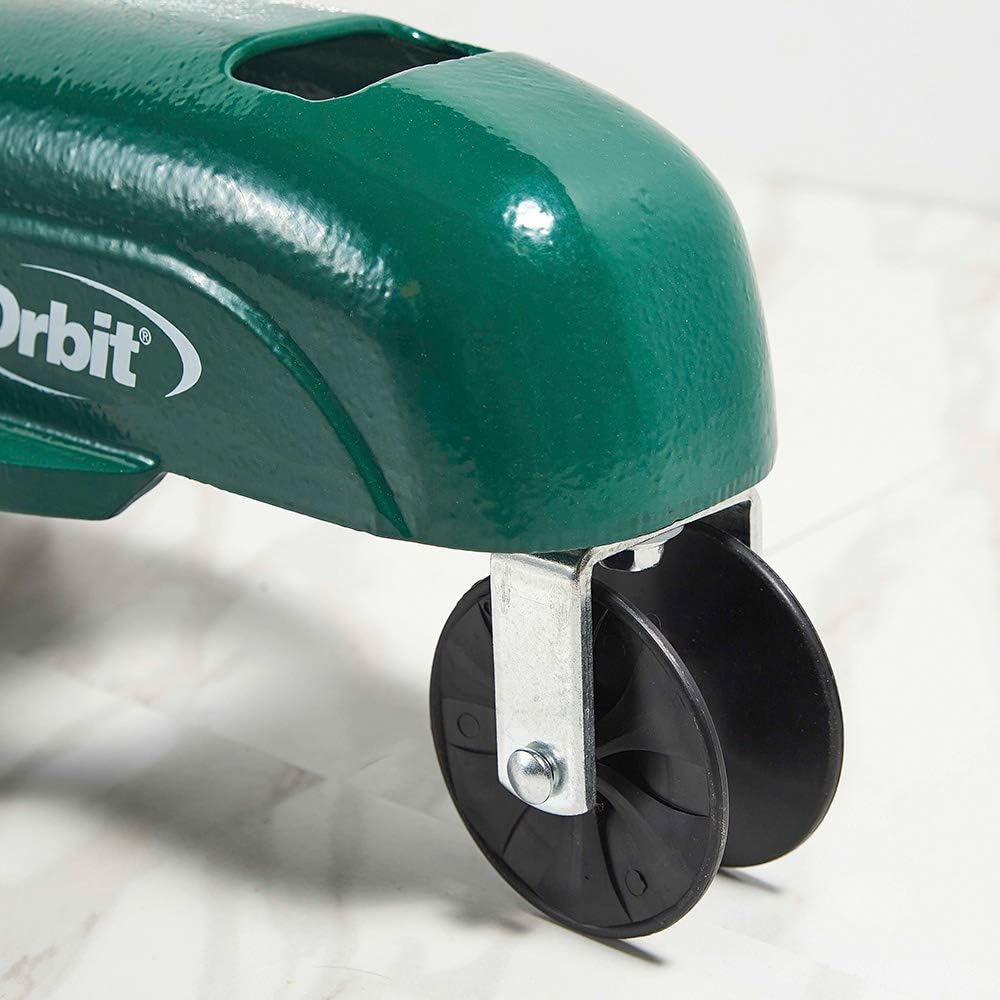 Orbit 58322 Traveling Sprinkler, Green : Automatic Lawn Irrigation Controllers : Garden & Outdoor