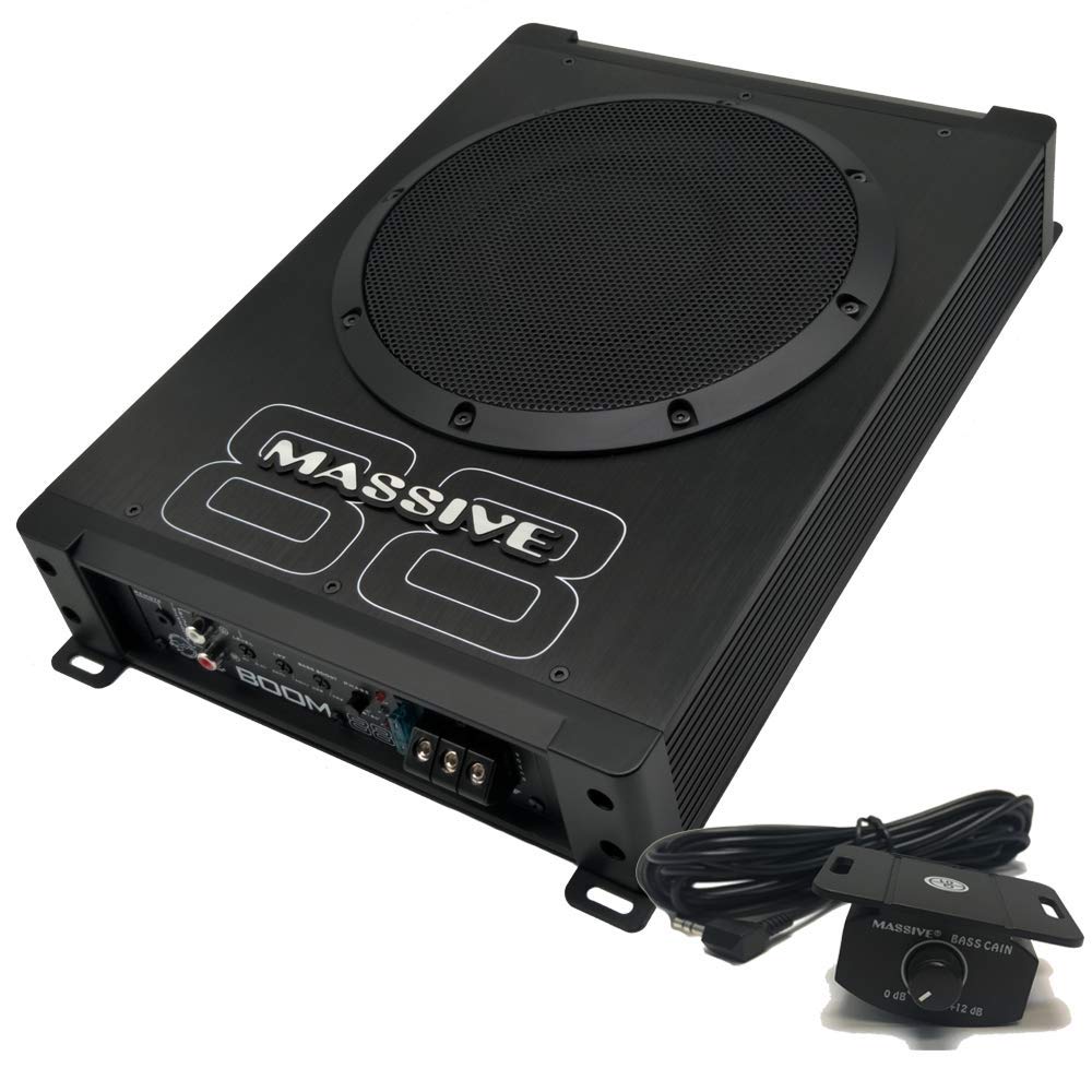 8 Inch 400 Watt Low Profile Compact Underseat Woofer with Amazing Sound