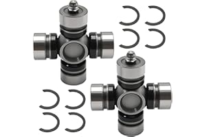 Vkinman Front Drive Shaft U-Joint Set, Rugged Universal Joint Set, Replacement for Suzuki Eiger 400 Vinson 500 Suzuki King Qu