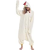 Love to Enjoy Women Men Adult Pajamas Plush One Piece Animal Cosplay Onesie Costumes Halloween