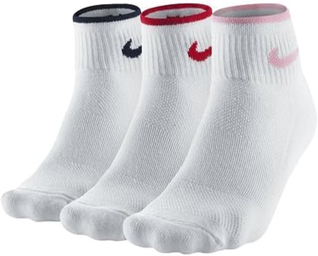 girls white nike socks
