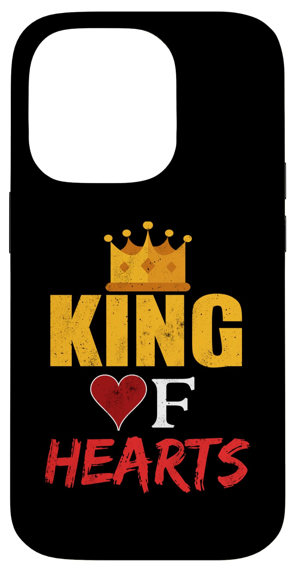 King of Hearts - Motivational messages Case for iPhone 14 Pro