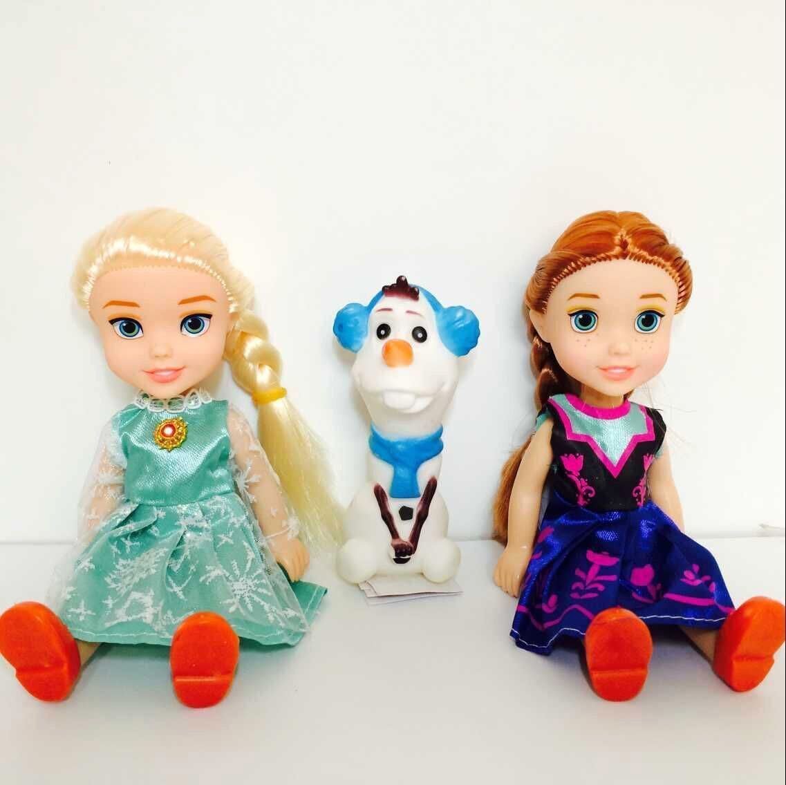 frozen character toy set