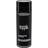 Toppik Hair Building Fibers, Fill In Fine or Thinning Hair Instantly Thicker, Fuller Looking Hair 9 Shades,4 size options