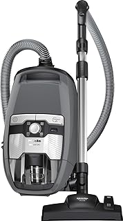 Miele Blizzard CX1 PowerLine / Staubsauger ohne Beutel / 890 Watt / Hygiene Lifetime Filter / 3-teiliges Zubehör / Universal-Bodendüse / 2 Liter Volumen / grau