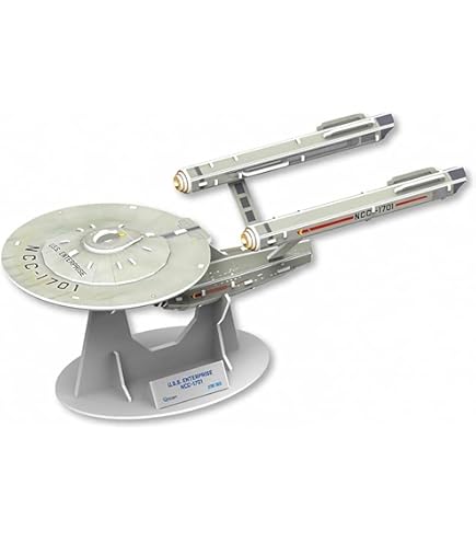 Amazon.com: QMx U.S.S. Enterprise NCC-1701 Refit Qraftworks